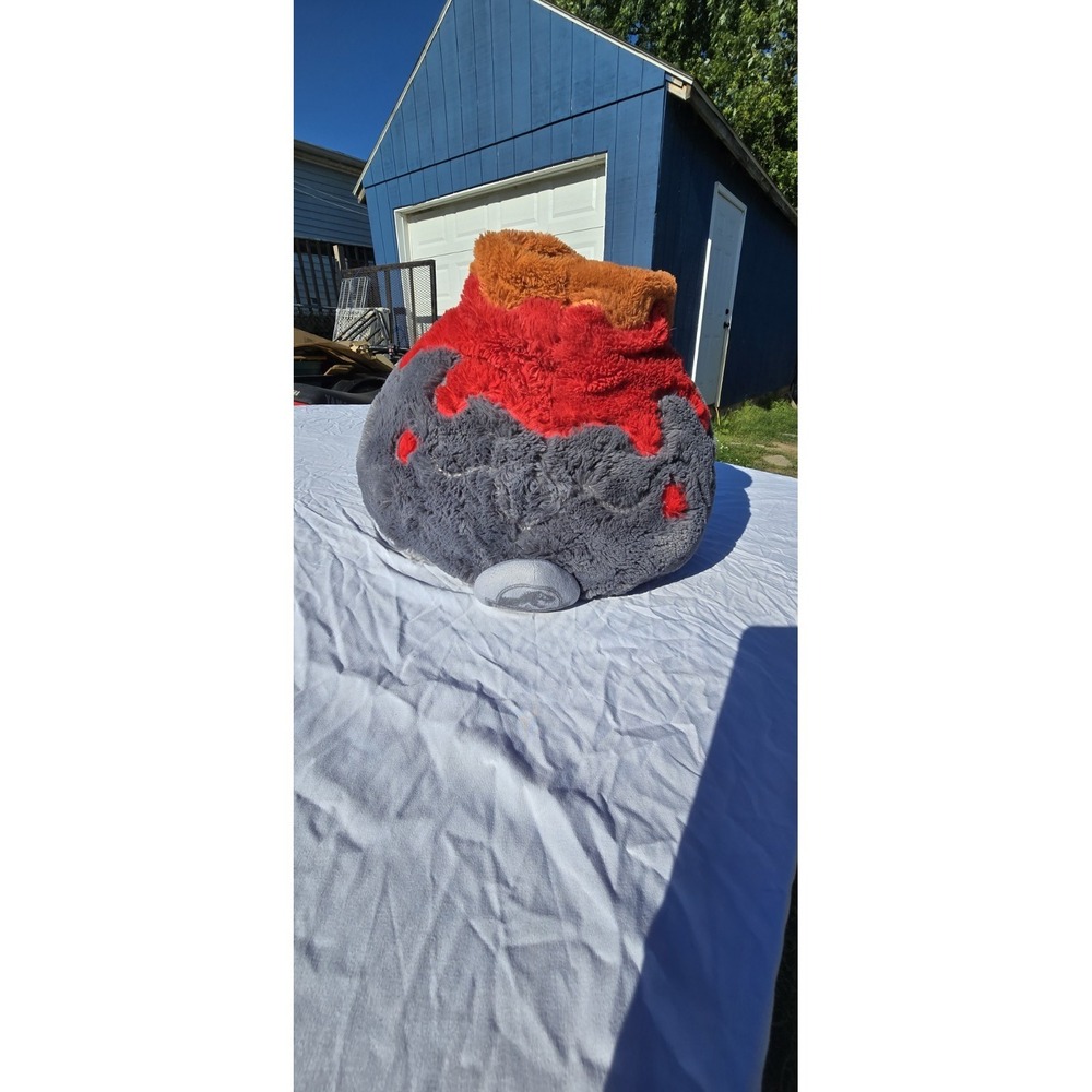 Jurassic World branded Volcano cuddle pillow plush made by Franco Mfg. Co. Inc